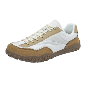 Zapatos Deportivos Transpirables de Gamuza para Hombre y <span class=keywords><strong>Mujer</strong></span>, Punta Ancha, Zapatos Casuales para Caminar, Suela de Goma Antideslizante, Estilo Descalzo - Product Image 1