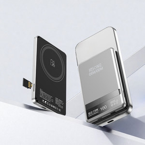 Cargador Inalámbrico Magnético LA1 4 en 1 con Soporte de Aluminio para Teléfono, Tableta y Reloj, 5000 mAh, 10000 mAh - Product Image 4