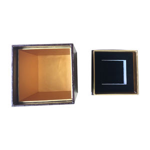 2025 haut de gamme personnalisé Portable élégant gaufrage haut bas carton rigide boîte de parfum éponge doublure offset brillant stratification - Product Image 6