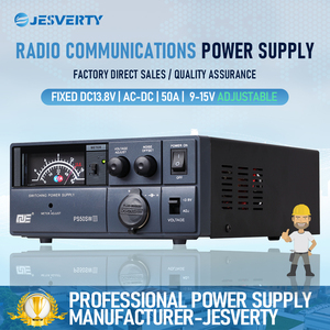 QJE紧凑型50A台式电源通用家用实验室<span class=keywords><strong>9</strong></span>-15V交流-DC转换器，带冷却风扇和指针仪表 - Product Image 2