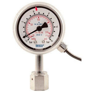 Manomètre à tube Bourdon WiKA 82364206 230.15.2 pour usage industriel - Product Image 1