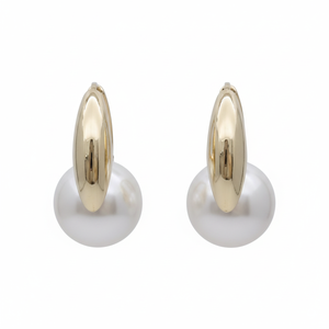 ตุ้มหูทรงเรขาคณิตทันสมัยของผู้หญิงเครื่องประดับทองเหลืองคุณภาพสูงชุบทองเพทายดีไซน์สามเหลี่ยมสำหรับงานปาร์ตี้ - Product Image 2