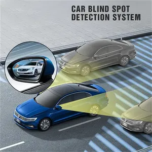 Sensor titik buta berbasis Radar dan sistem peringatan lalu lintas belakang, 5.000, BSM, sistem deteksi titik buta