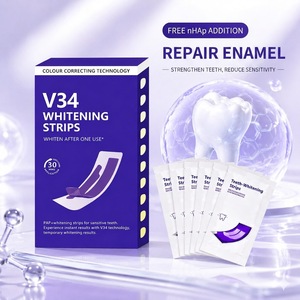 Tiras Blanqueadoras de Dientes con Corrección de Color V34 Premium, Suministro de Alta Gama para el Cuidado Dental - Product Image 5