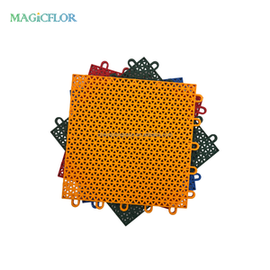 Baldosas de Suelo Encajables de PP Duraderas para Canchas de Bádminton y Voleibol, Categoría de Producto de Césped Artificial - Product Image 6