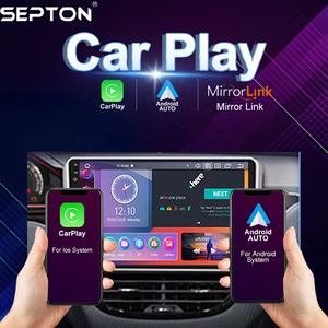 Autoradio Stereo Android per Peugeot <span class=keywords><strong>2008</strong></span> 208 2014 - 2018 Lettore Video DVD per Auto con Touch Screen 4G Carplay DSP Multimediale - Product Image 4