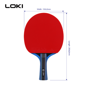 LOKI SW-125 New Polymer Trung Khuôn Bóng Bàn Bat 4 Người Chơi Bóng Bàn Vợt Đặt Với Bóng Bàn - Product Image 5