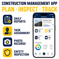 Desarrollo de Aplicaciones de Gestión de Construcción Avanzada para iOS y Android con Informes Diarios y Asignación de Tareas LionCreate