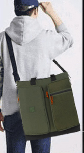 Bandolera de tela Oxford de nailon para hombre, funda portátil para ordenador portátil, Convertible con cremallera, maletín con asa de trabajo - Product Image 4
