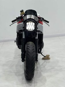 Moto <span class=keywords><strong>Cafe</strong></span> <span class=keywords><strong>Racer</strong></span> <span class=keywords><strong>1000cc</strong></span> personnalisée EFI Rouge et Blanc, cadre apparent, pneu arrière large, échappement modifié, style rétro - Product Image 5