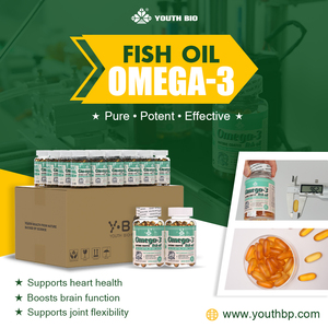 Gélules d'huile de poisson oméga-3 à revêtement entérique – Sans arôme de poisson, favorisent la santé oculaire pour les personnes soucieuses de leur vision, haute puissance, à prendre quotidiennement - Product Image 3