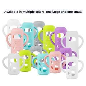 Fundas Protectoras <span class=keywords><strong>de</strong></span> Silicona <span class=keywords><strong>de</strong></span> Alta Calidad para Biberones con Asas para Biberones <span class=keywords><strong>de</strong></span> Vidrio <span class=keywords><strong>Dr</strong></span>. <span class=keywords><strong>Brown</strong></span>'s, Venta al Por Mayor - Product Image 4