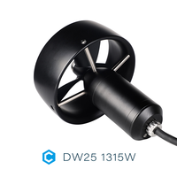 Propulseur submersible DW25 en alliage d'aluminium, étanche IP45, pour drone sous-marin robuste