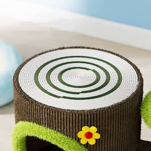 Árbol para Gatos de Lujo con Rascador, Casa, Nido y Cama, Estructura de Escalada de Alta Calidad de 3 Niveles - Product Image 3