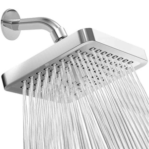 Boquillas Antiderrames, Cabezal de Ducha de Alta Presión de 6 Pulgadas, Cabezal de Ducha Giratorio de Mano, Cabezal de Ducha Combinado Ajustable, Cabezal de Ducha de Lujo - Product Image 1