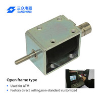 Solénoïde Push-Pull SANZHONG ZHO-0829 DC 3-24V pour freinage, banque d'alimentation partagée, casier express, serrure à empreinte digitale, vente directe usine en gros