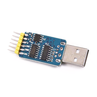 Módulo Convertidor Serial CP2102 6 en 1, USB a UART TTL RS232 RS485, Placa Adaptadora de Conversión Serial Mutua