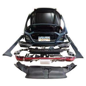 La Mejor Opción para Actualizar el <span class=keywords><strong>Audi</strong></span> <span class=keywords><strong>A7</strong></span> y S7 a un Kit de Carrocería RS7, Parachoques Delantero y Trasero, Luces LED, Parrilla, Capó, Alerón, Guardabarros, Fácil de Instalar - Product Image 2