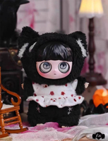 Authentique Original K.daydream Kiki Night Elf Little Key Gothic Plush Blind Box Pendant Plush Vinyl Toys Keychain Mystery Boxes