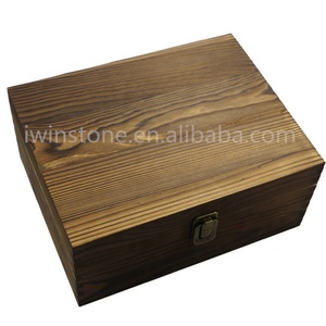 IWINSTONE hecho a mano caja de madera con calidad Premium giro vasos de whisky conjunto - Product Image 4