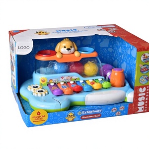 Wholesale <b>Instrument</b> Toy Knock Ball <b>Keyboard</b> Small Hammer Learning Piano Toys - Product Image 4