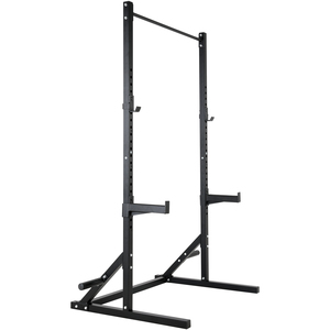 Attrezzatura da palestra per la casa per il sollevamento pesi regolabile per il sollevamento di pesi a metà Squat Power Rack per bilanciere - Product Image 4
