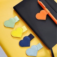 Porte-stylo Love Style créatif en cuir PU auto-adhésif modèle 002, autocollant pour ordinateur portable, tablette, fixation élastique