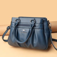 Nouveaux sacs à bandoulière en PU souple pour femmes, sac à main de luxe pour femmes, sac à main de haute qualité pour femmes, sac à main tendance pour femmes, sac messager, grand sac fourre-tout