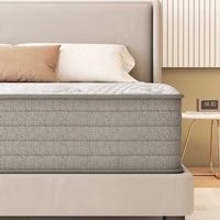 Fabrik-Großhandel Hybrid-Matratze Taschenfederkern Gel-Memory-Foam-Matratze Vakuumverpackt Queen King Full Twin Größe für Hotels