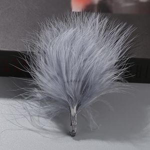 Plumes de marabout aux couleurs vives, plumes de dinde moelleuses pour Halloween, Noël, Mardi Gras et costumes de fête - Product Image 5