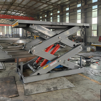 Meilleures ventes : Système de table élévatrice personnalisé, élévateur de chantier, élévateur à ciseaux hydraulique fixe, plateforme fixe pour charges lourdes