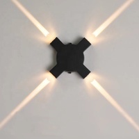 Applique murale LED IP65 pour intérieur et extérieur, style moderne et décoratif, luminaire mural simple pour hôtel et jardin