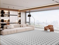 Superweicher Teppich mit Blasendesign, Kunstfell-Teppich für Wohnzimmer, Schlafzimmer, Heimbereich, Kunstfell-Blasenteppich