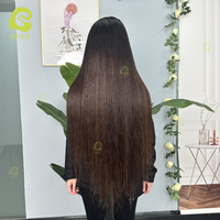 Wig Rambut Asli Berkualitas Tinggi Ghair 360 HD Lace Wig 18-40 inci Tersedia STW Wig Densitas 180%