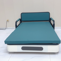 Sofá Cama Plegable Compacto de 1.28 m de Ancho Personalizable - Ahorro de Espacio para Apartamentos Pequeños y Oficinas