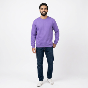 Sudadera Personalizada de Algodón 100% Pesado para Hombre, Ropa Deportiva Informal, Sudadera Ajustada a Precio de Mayoreo, Prendas Básicas de Moda Urbana - Product Image 1