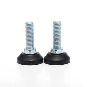 Ancrage de meuble personnalisable à un seul point de fixation, vis galvanisée, ancrage métallique moderne pour tables de salle à manger, de cuisine, d'hôtel et de salon - Product Image 3