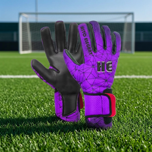 Gants de gardien de but de football professionnel en latex allemand avec protection des doigts Gants de gardien de but de match Vêtements d'entraînement - Product Image 3