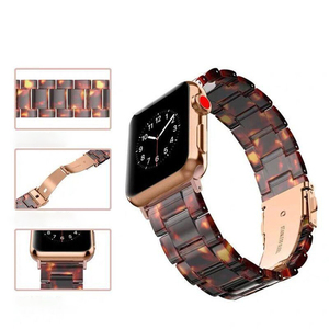 Reloj inteligente a la moda para mujer, pulsera de resina de varios colores para <span class=keywords><strong>Apple</strong></span> <span class=keywords><strong>Watch</strong></span>, <span class=keywords><strong>todas</strong></span> <span class=keywords><strong>las</strong></span> <span class=keywords><strong>Series</strong></span> 7, 6, 5, 4, 3, 38/40mm, 42/44mm - Product Image 2