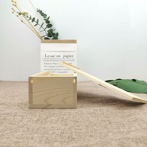Rectangular <b>Pine</b> Storage <b>Box</b> Customizable Size General Packaging Decorative <b>Box</b> - Product Image 4