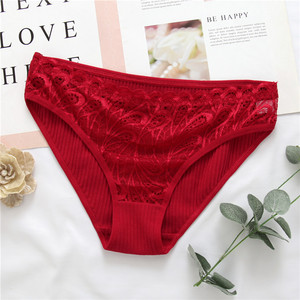 Mutande CINVIK da <span class=keywords><strong>donna</strong></span> a vita bassa tinta unita mutandine in maglia di cotone morbido tinta unita per ragazze - Product Image 4