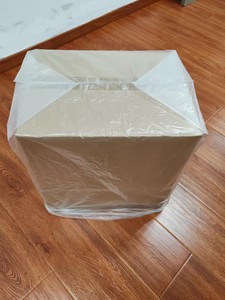 100 micron túi nhựa PE với đáy vuông Poly Pallet bọc bao gồm cho thùng carton đáy vuông PE túi nhựa - Product Image 2