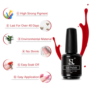 Ý tưởng quà Giáng sinh: Gel móng tay dễ thương 240 màu, độ bám màu cao, lâu trôi, tẩy được, không chứa Hema TPO - Product Image 3