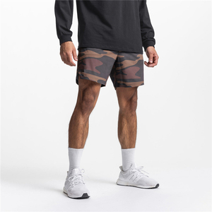 Pantalones cortos deportivos de gimnasio de estilo informal de verano personalizados para hombre, pantalones cortos transpirables 2 en 1 para correr, bolsillos, cintura elástica - Product Image 2