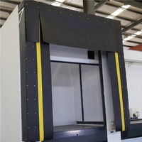 Abri de quai personnalisable et étanche en PVC durable, joint de quai mécanique pour équipement de quai de concentrateur logistique urbain