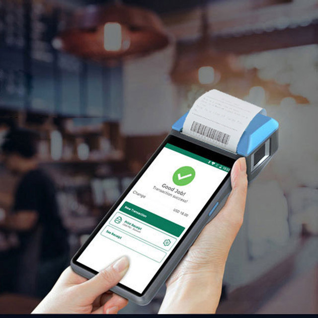 Contactless Card Reader WIFI 4G Octa-Core 2G+16G Payment Pos System Z300