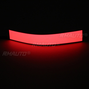 Bande lumineuse EL flexible 30x5cm 12V, panneau électroluminescent avec onduleur pour maison, voiture, fête - Product Image 2