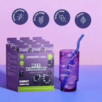 Boisson énergétique pétillante Lifeworth Amino Energy, électrolytes, caféine, acides aminés, BCAA, sans sucre