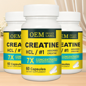 Creatine HCl 7X แคปซูลเข้มข้นเพิ่มพลังงานสำหรับการออกกำลังกายอย่างเข้มข้นเพิ่มความแข็งแรงและพลัง - Product Image 4