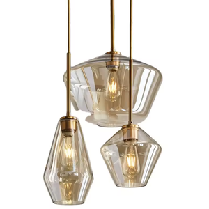 Zeal Lighting Simplicity Glass Lámpara colgante para comedor Clear Glass Pendant Light - Product Image 6